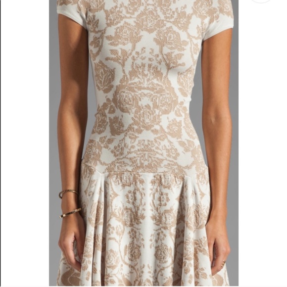 Patricia Dove Dress White/Nude - Picture 3 of 12